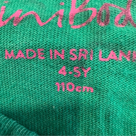 Mini Boden Shirt Veterinarian Educational Facts Green Applique Unisex Sz 4-5 - Picture 4 of 12